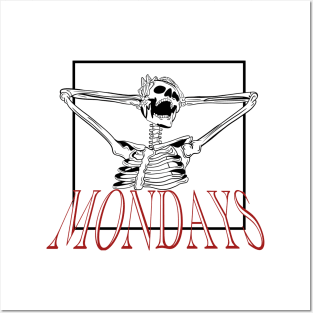 Mondays Posters and Art